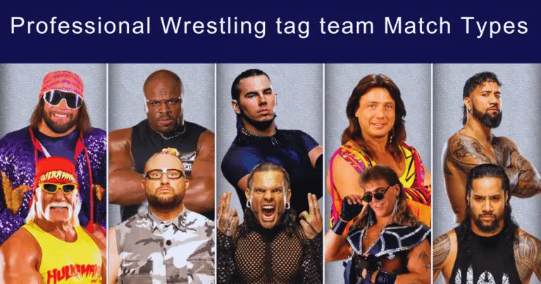 professional wrestling tag team match types