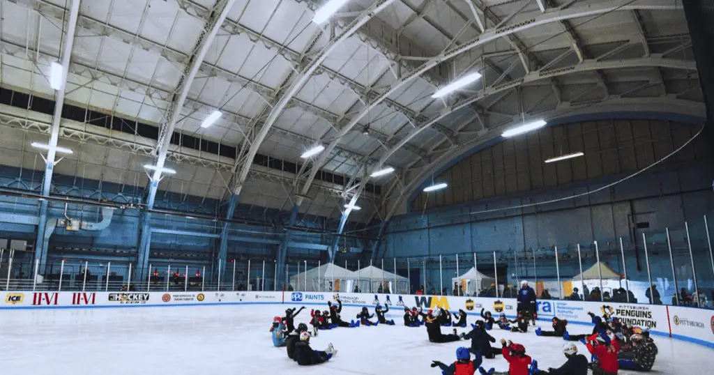 Hunt Armory ice rink
