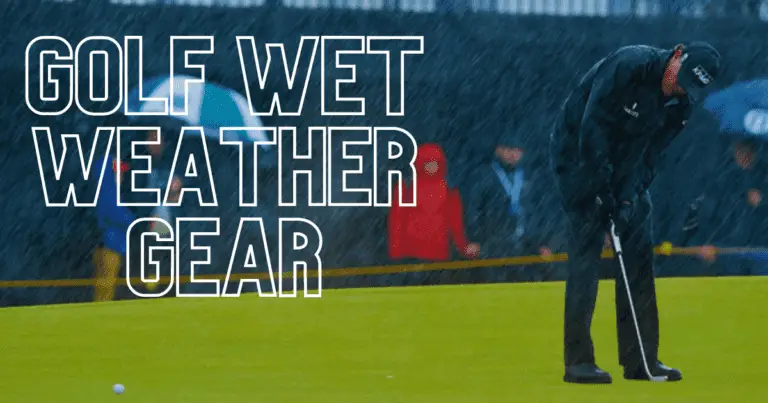 Golf Wet Weather Gear