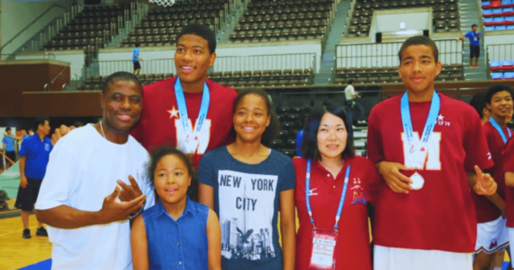 Amina Hachimura family and siblings
